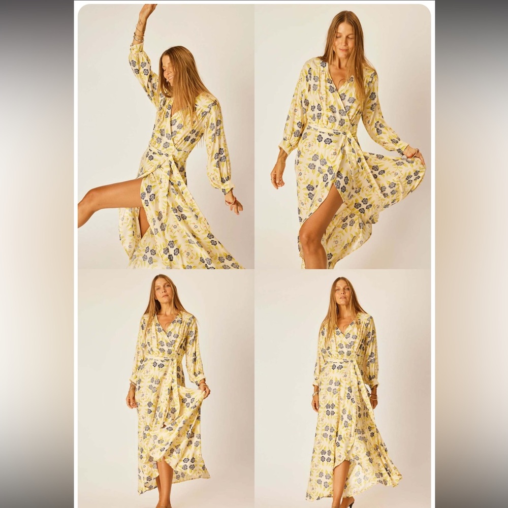NATALIE MARTIN KATE LONG SLEEVE DRESS - PRAIRE INDIGO